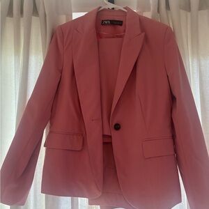 Zara Pink Matching Suit